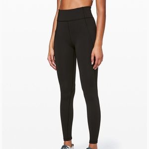 “Time to sweat” lululemon leggings